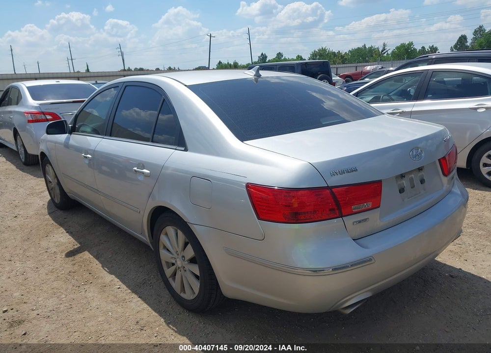2009 HYUNDAI SONATA LIMITED V6 VIN: 5NPEU46F89H456227