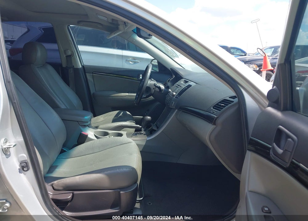 2009 HYUNDAI SONATA LIMITED V6 VIN: 5NPEU46F89H456227