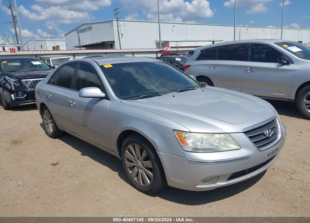 2009 HYUNDAI SONATA LIMITED V6 VIN: 5NPEU46F89H456227