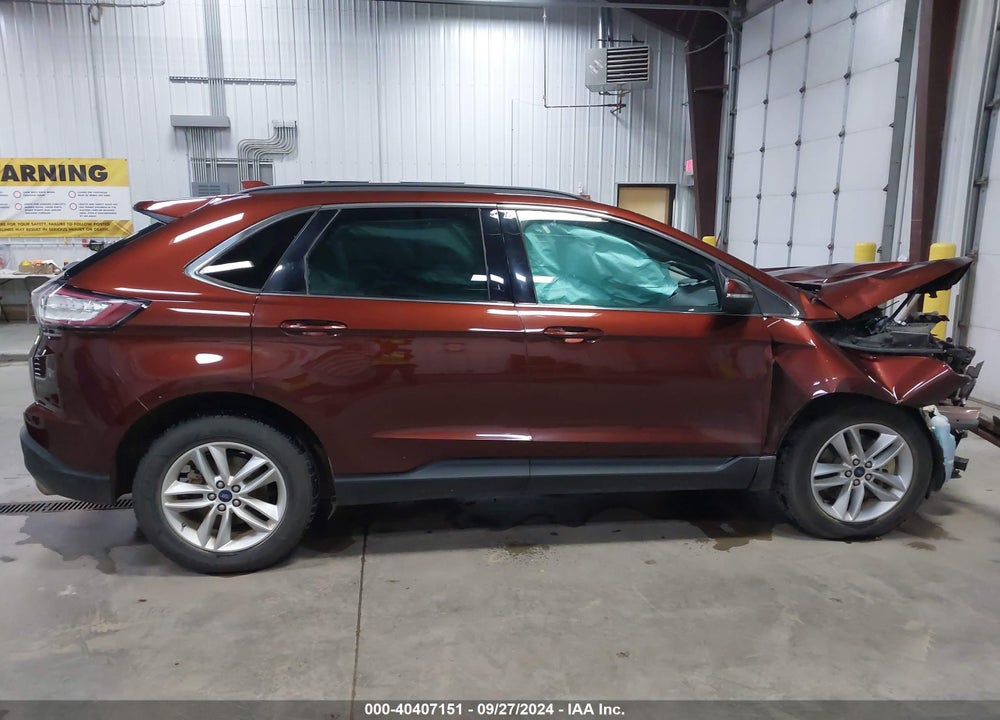 2015 FORD EDGE SEL VIN: 2FMTK4J81FBC23685