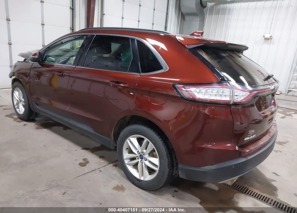 2015 FORD EDGE SEL VIN: 2FMTK4J81FBC23685