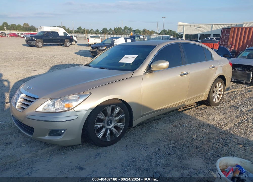 2011 HYUNDAI GENESIS 3.8 VIN: KMHGC4DEXBU145380