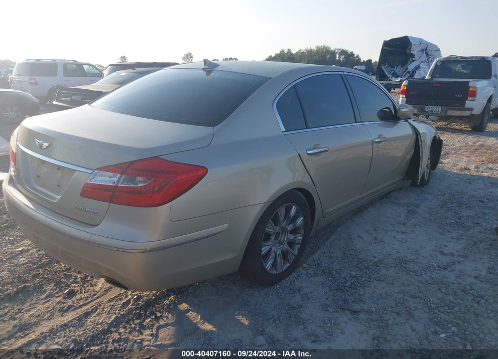 2011 HYUNDAI GENESIS 3.8 VIN: KMHGC4DEXBU145380