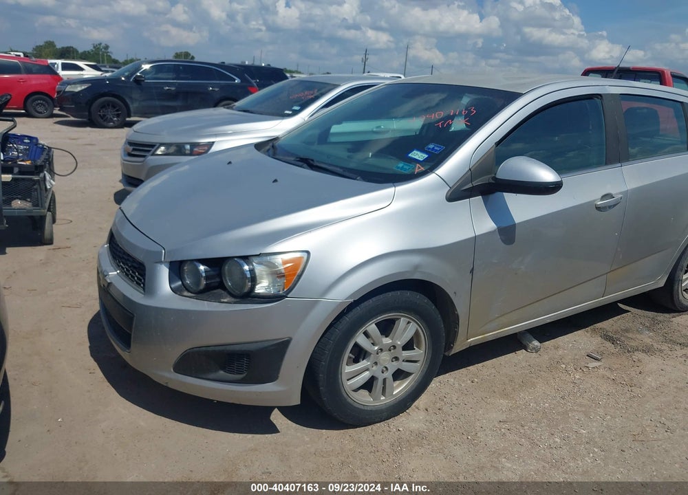 2013 CHEVROLET SONIC LT AUTO VIN: 1G1JC6SH2D4180137
