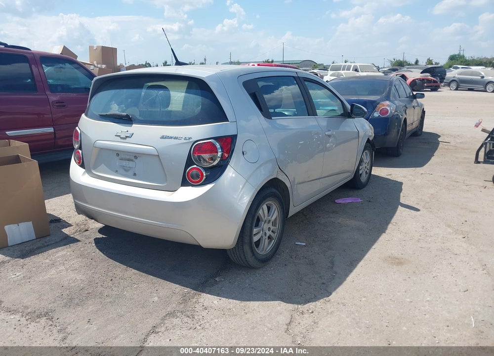 2013 CHEVROLET SONIC LT AUTO VIN: 1G1JC6SH2D4180137