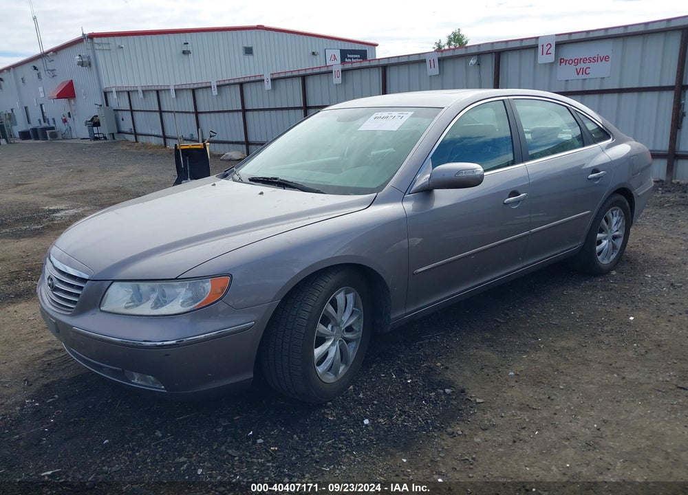 2007 HYUNDAI AZERA LIMITED/SE VIN: KMHFC46F27A226898