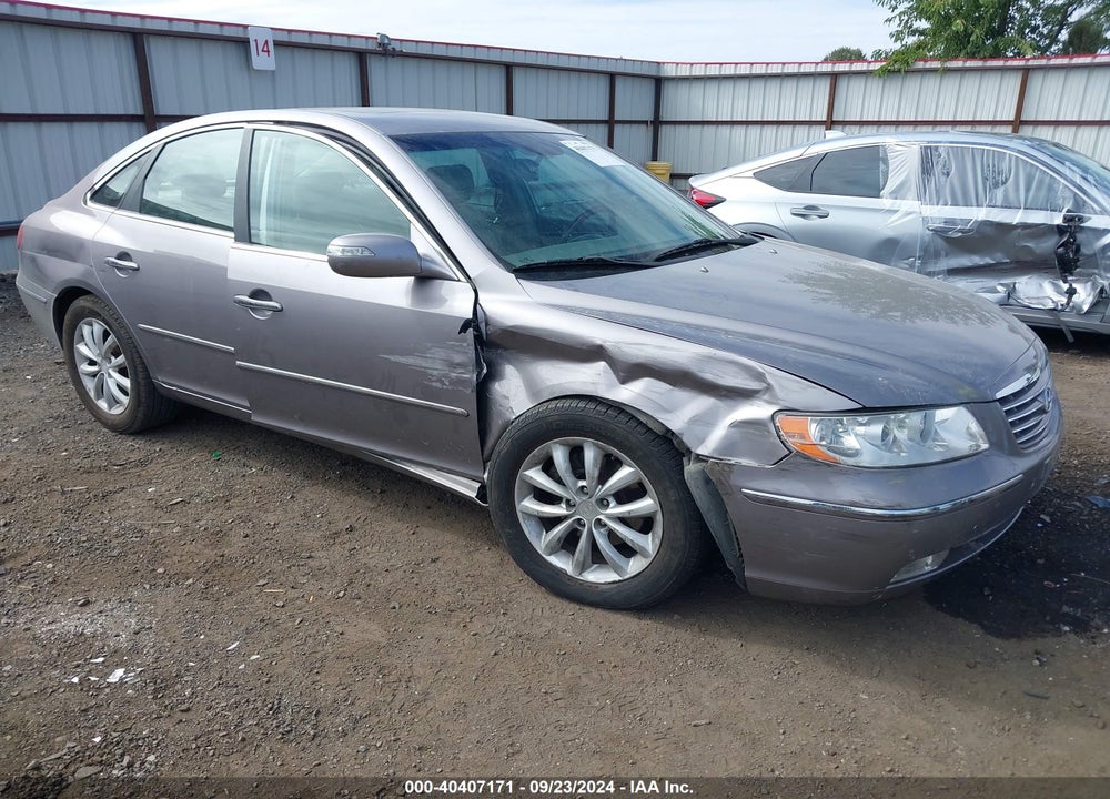 2007 HYUNDAI AZERA LIMITED/SE VIN: KMHFC46F27A226898