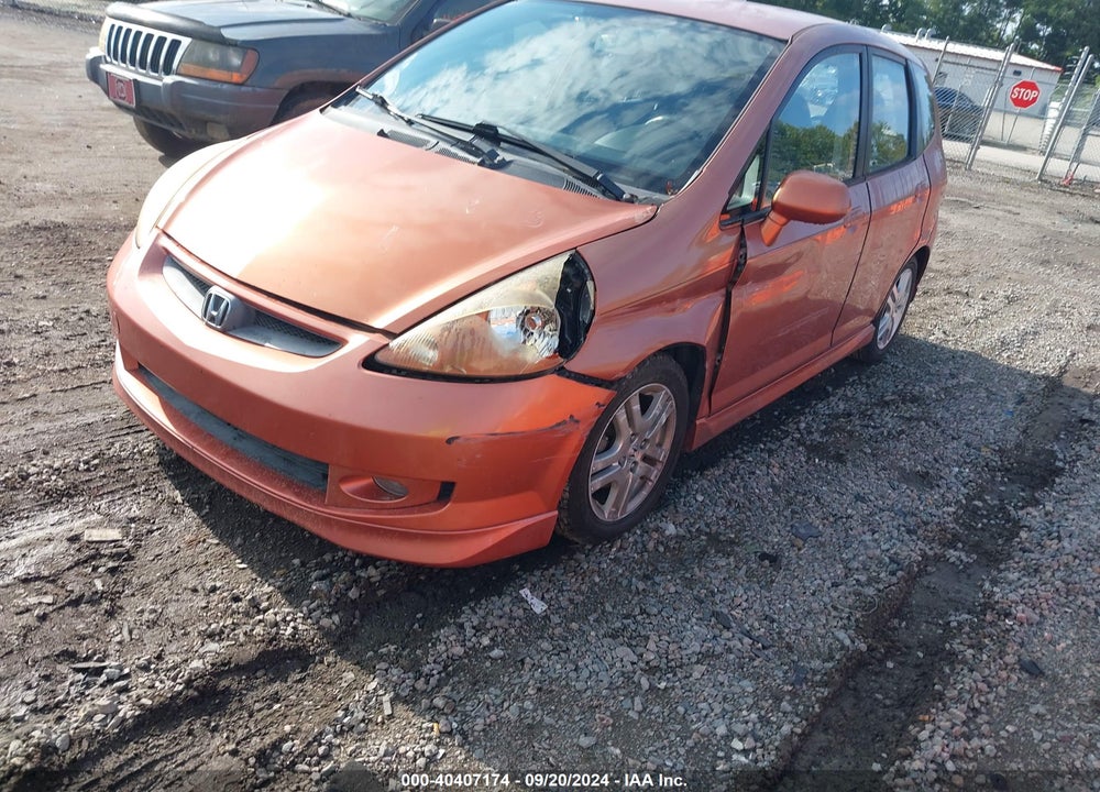 2008 HONDA FIT SPORT VIN: JHMGD38608S062171