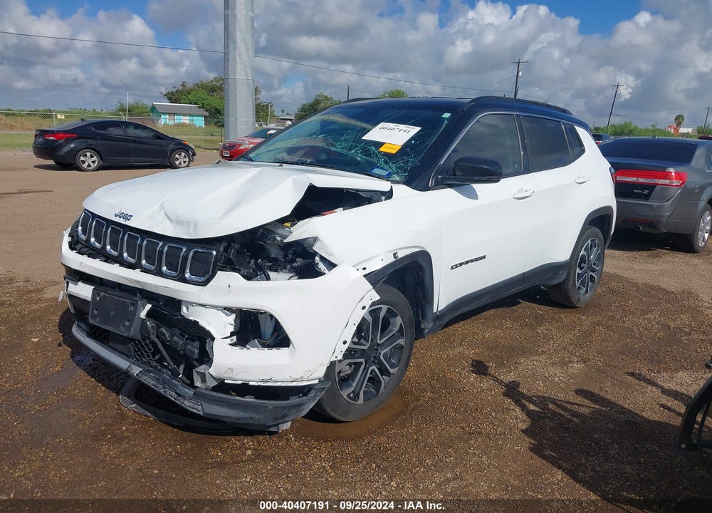 2022 JEEP COMPASS LIMITED 4X4 VIN: 3C4NJDCB9NT213157