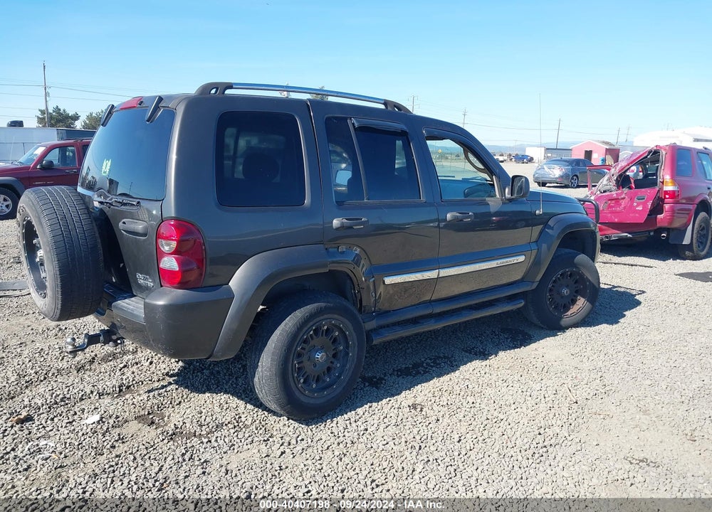 2006 JEEP LIBERTY LIMITED EDITION VIN: 1J4GL58K06W210929