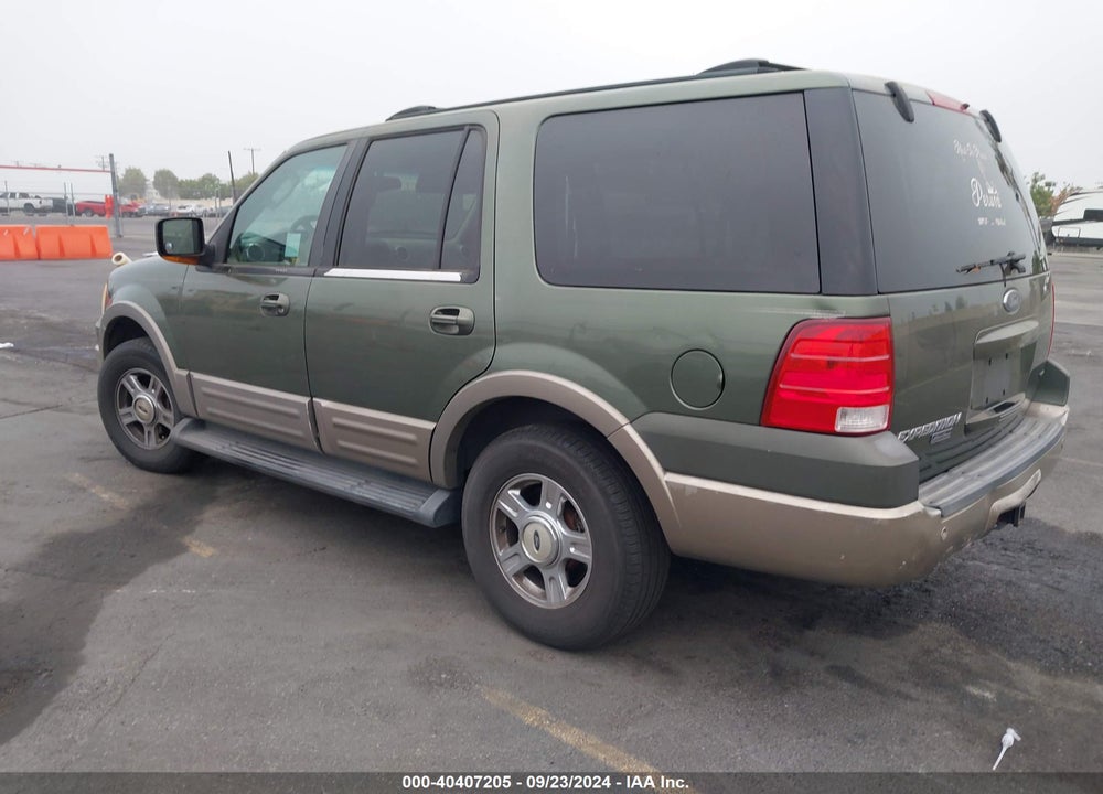 2003 FORD EXPEDITION EDDIE BAUER VIN: 1FMFU17L73LA70291