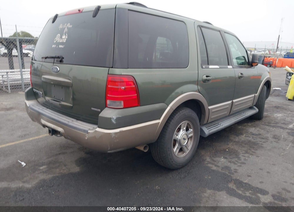 2003 FORD EXPEDITION EDDIE BAUER VIN: 1FMFU17L73LA70291