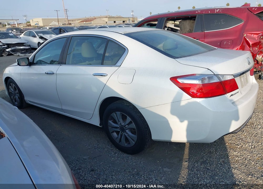 2015 HONDA ACCORD LX VIN: 1HGCR2F37FA172708
