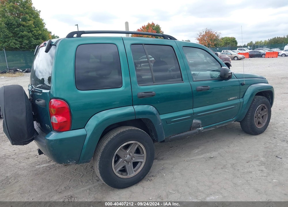 2004 JEEP LIBERTY LIMITED EDITION VIN: 1J4GL58K34W169015