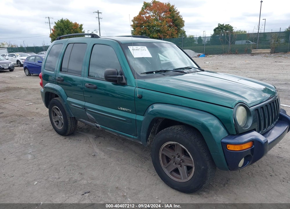 2004 JEEP LIBERTY LIMITED EDITION VIN: 1J4GL58K34W169015