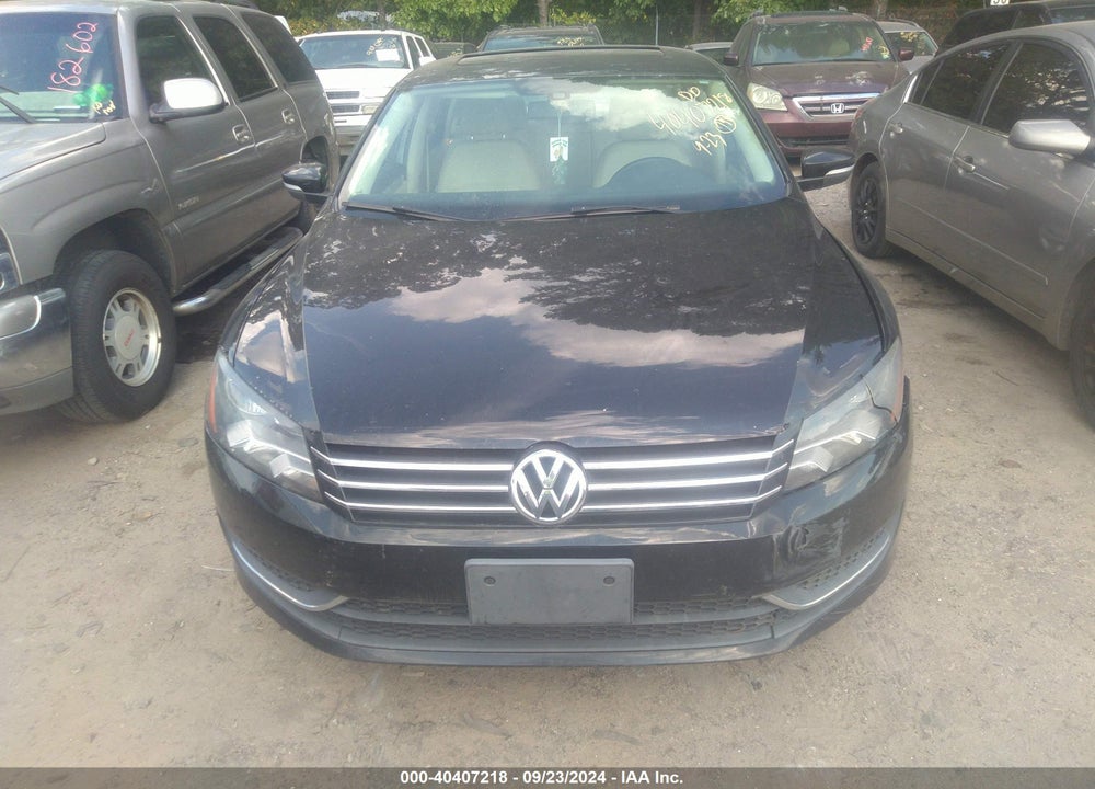 2013 VOLKSWAGEN PASSAT 2.5L SE VIN: 1VWBP7A3XDC080687