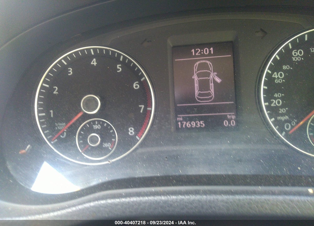 2013 VOLKSWAGEN PASSAT 2.5L SE VIN: 1VWBP7A3XDC080687