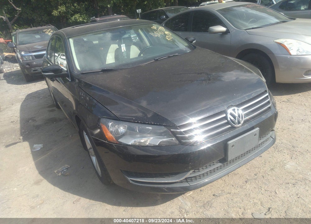 2013 VOLKSWAGEN PASSAT 2.5L SE VIN: 1VWBP7A3XDC080687