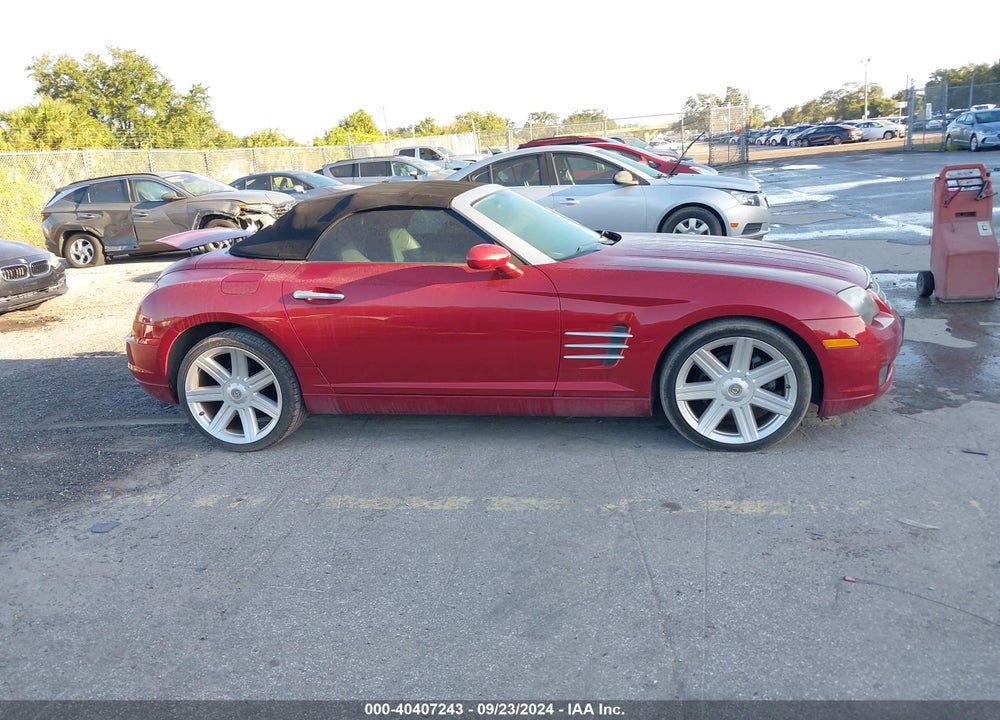 2007 CHRYSLER CROSSFIRE LIMITED VIN: 1C3LN65LX7X070003