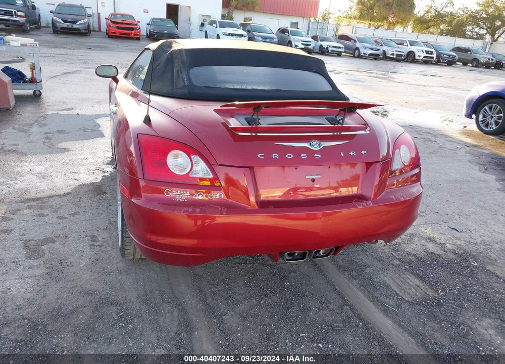 2007 CHRYSLER CROSSFIRE LIMITED VIN: 1C3LN65LX7X070003