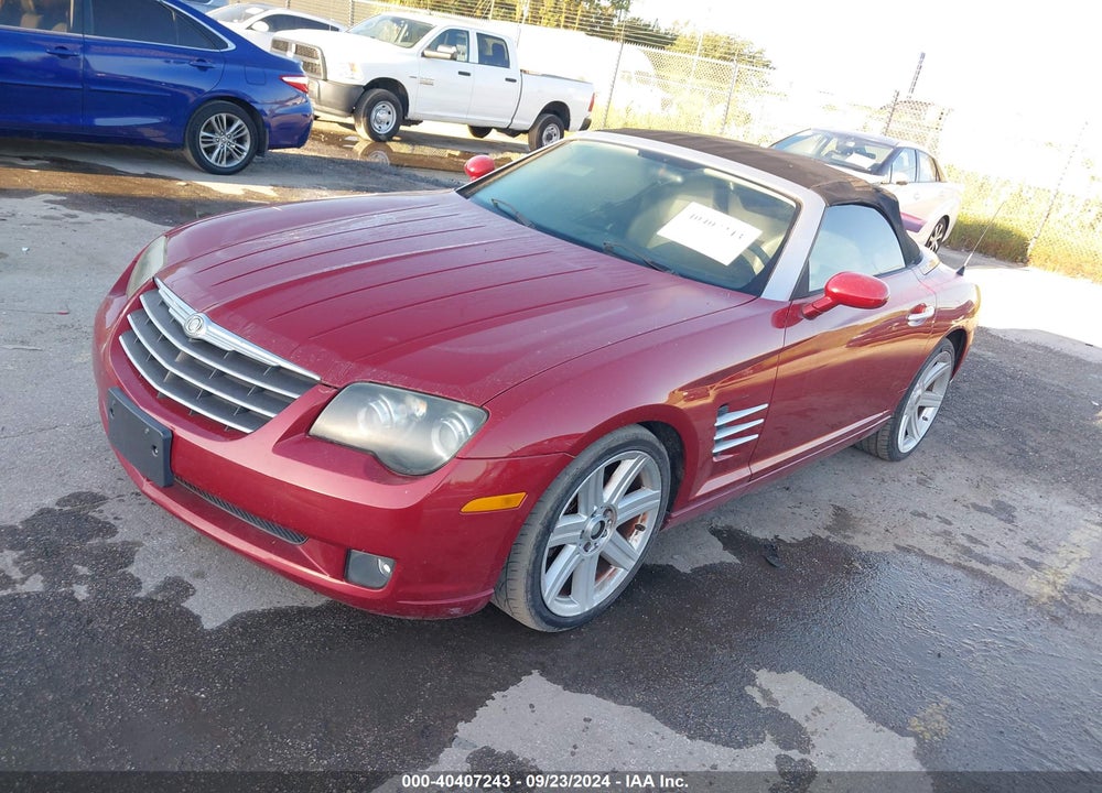 2007 CHRYSLER CROSSFIRE LIMITED VIN: 1C3LN65LX7X070003