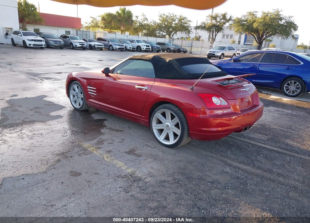 2007 CHRYSLER CROSSFIRE LIMITED VIN: 1C3LN65LX7X070003
