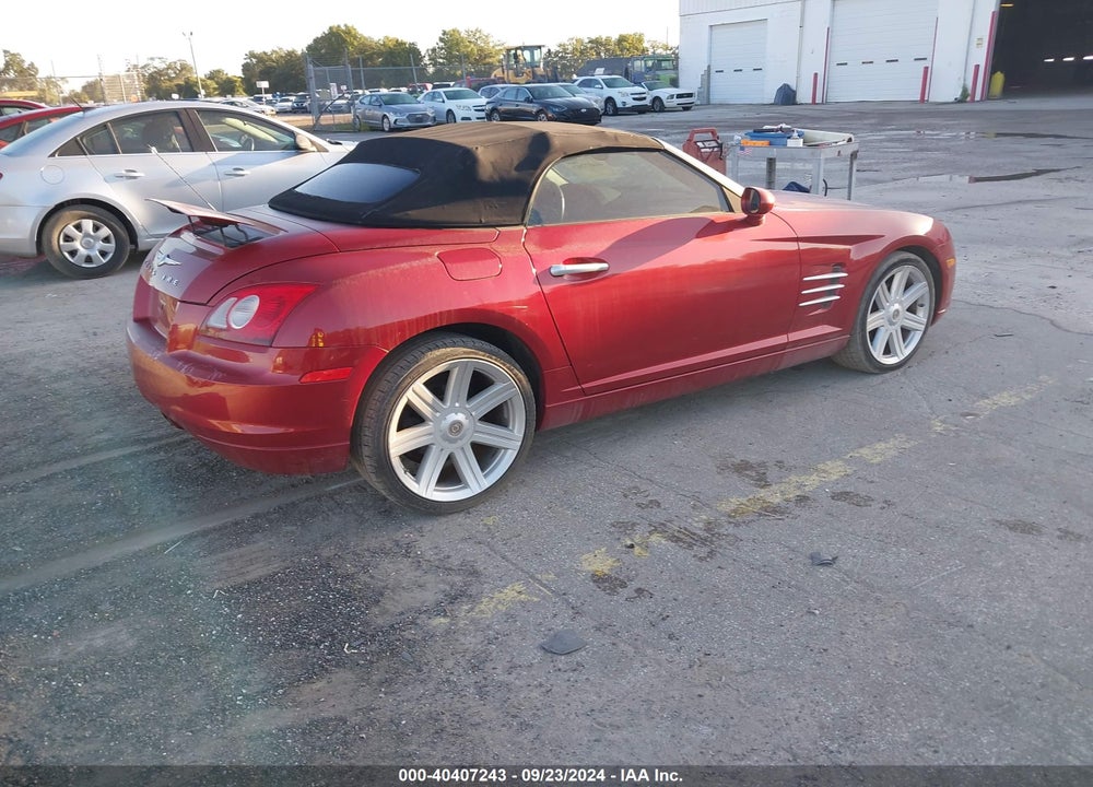 2007 CHRYSLER CROSSFIRE LIMITED VIN: 1C3LN65LX7X070003