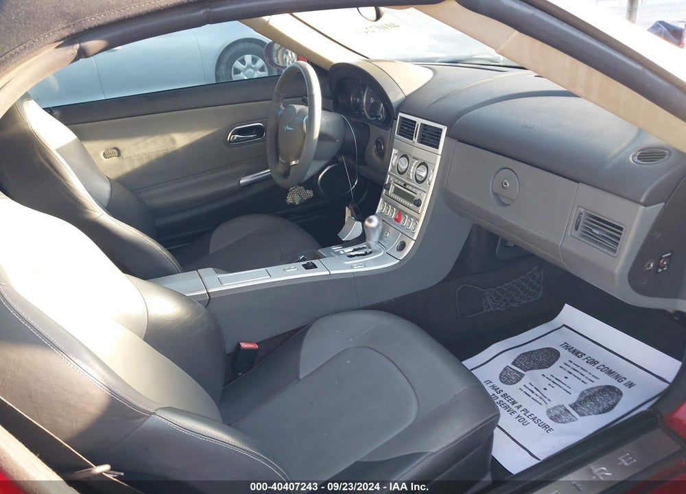2007 CHRYSLER CROSSFIRE LIMITED VIN: 1C3LN65LX7X070003
