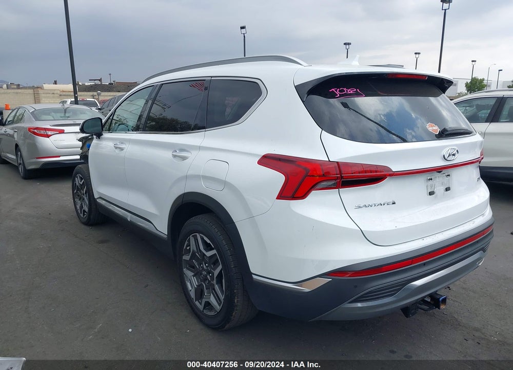2021 HYUNDAI SANTA FE LIMITED VIN: 5NMS44AL2MH326613