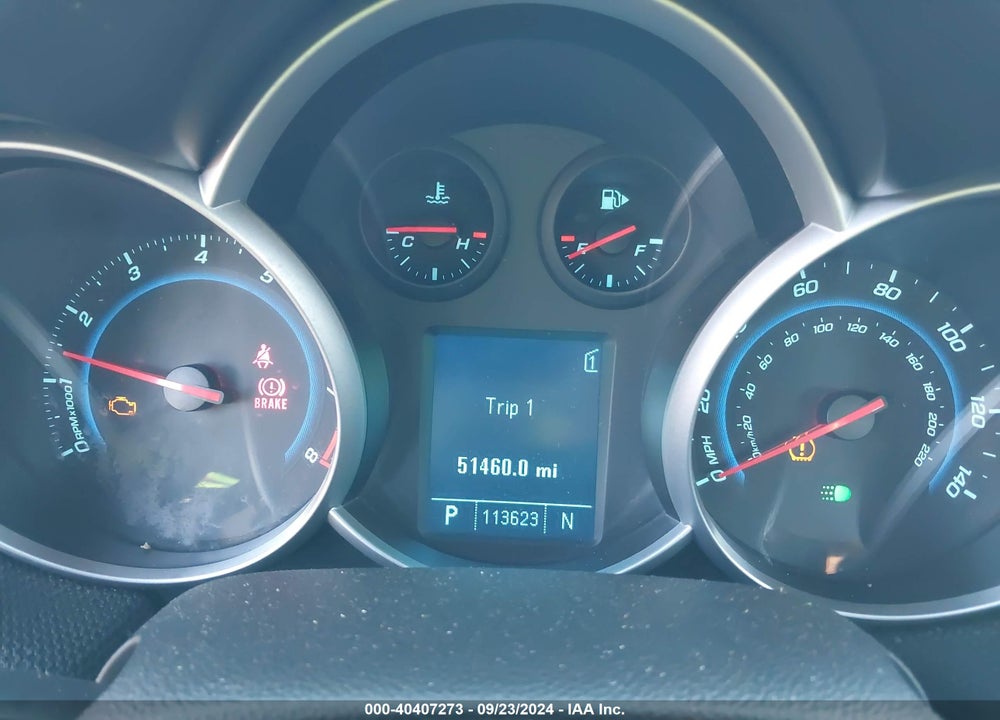 2011 CHEVROLET CRUZE 1LT VIN: 1G1PF5S98B7115387
