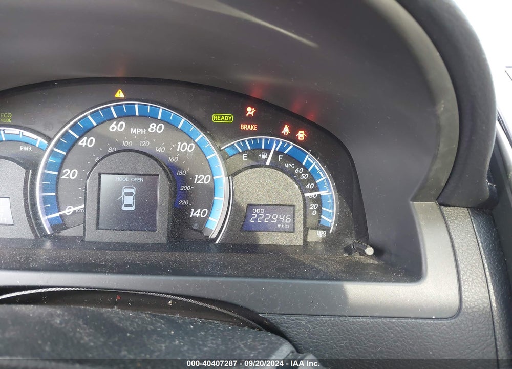 2014 TOYOTA CAMRY HYBRID XLE VIN: 4T1BD1FK9EU107670
