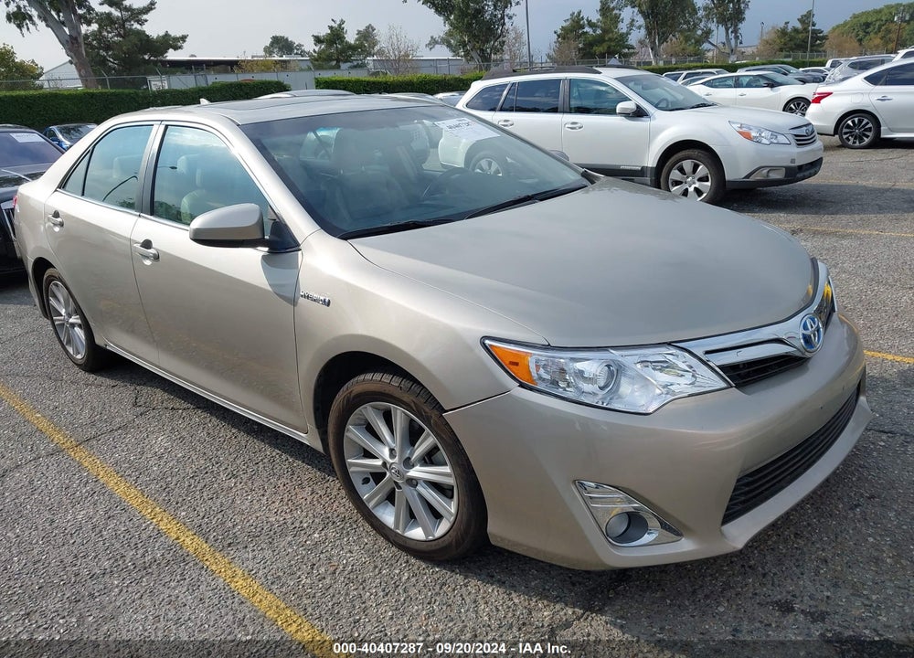 2014 TOYOTA CAMRY HYBRID XLE VIN: 4T1BD1FK9EU107670
