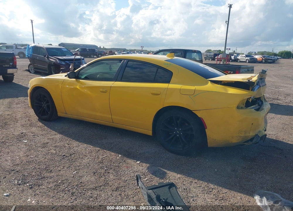 2017 DODGE CHARGER SXT RWD VIN: 2C3CDXHG1HH593231