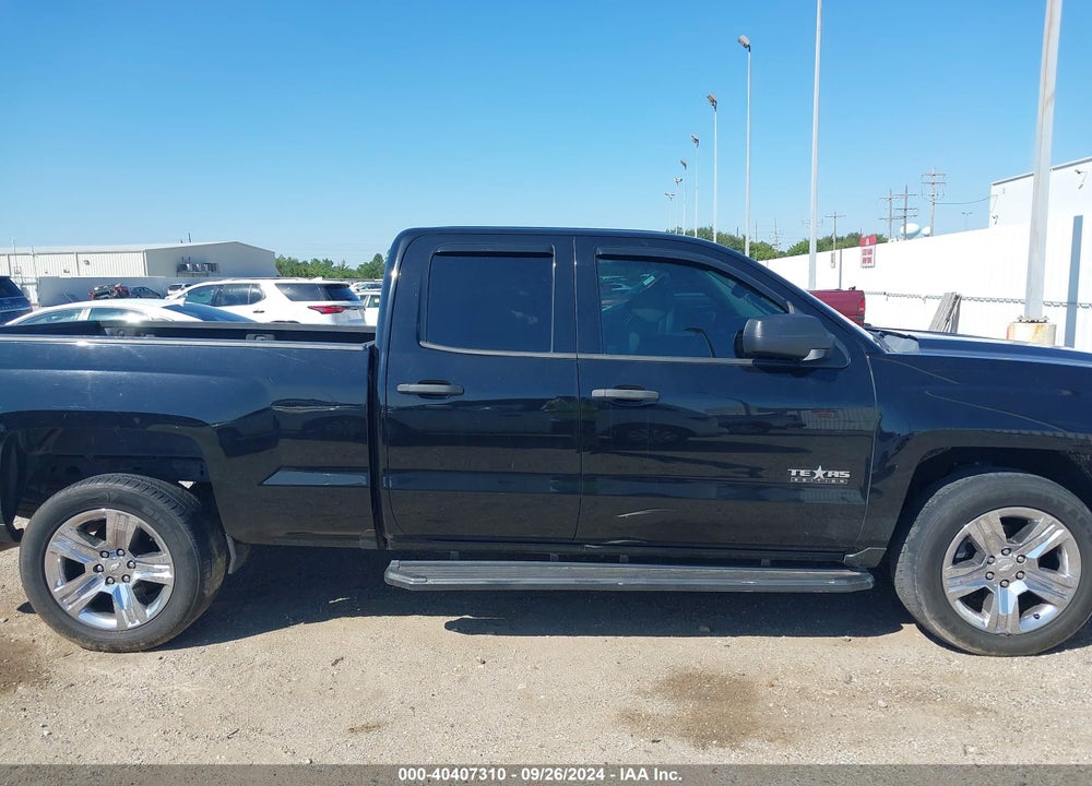 2018 CHEVROLET SILVERADO 1500 CUSTOM VIN: 1GCRCPEC4JZ354529