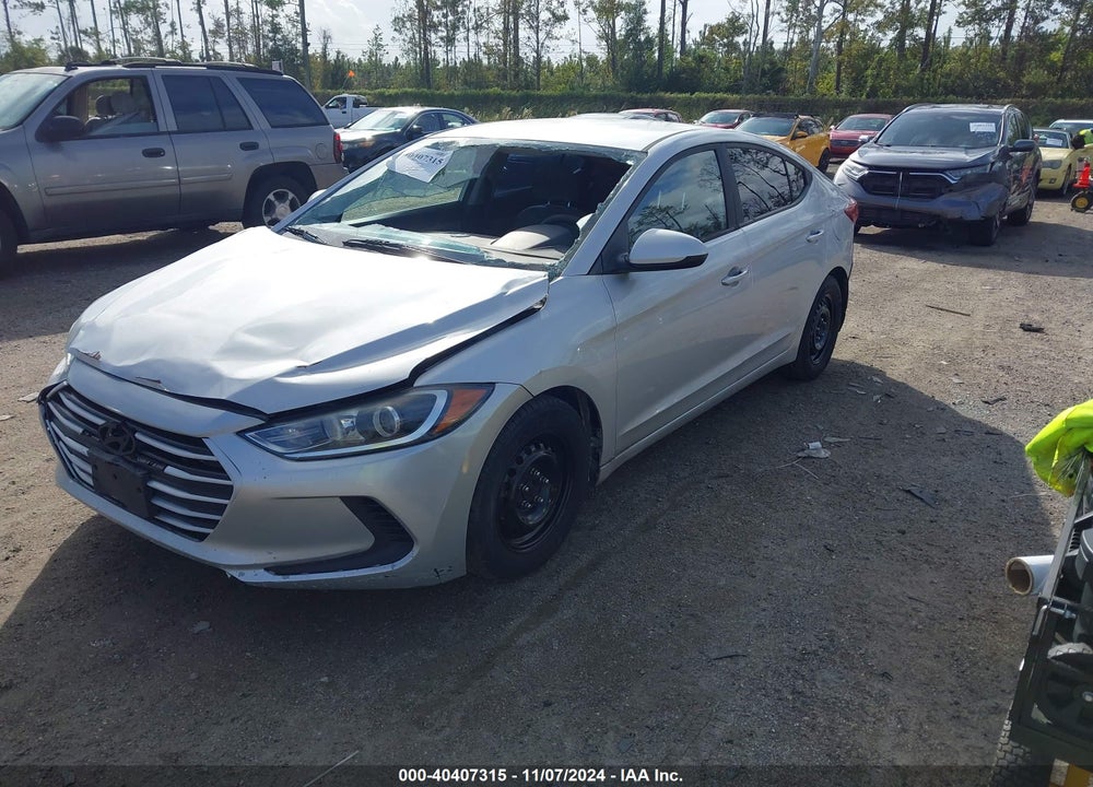 2017 HYUNDAI ELANTRA SE VIN: KMHD74LFXHU099768
