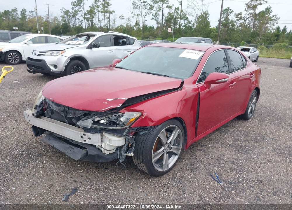 2011 LEXUS IS 250 VIN: JTHBF5C25B5139837