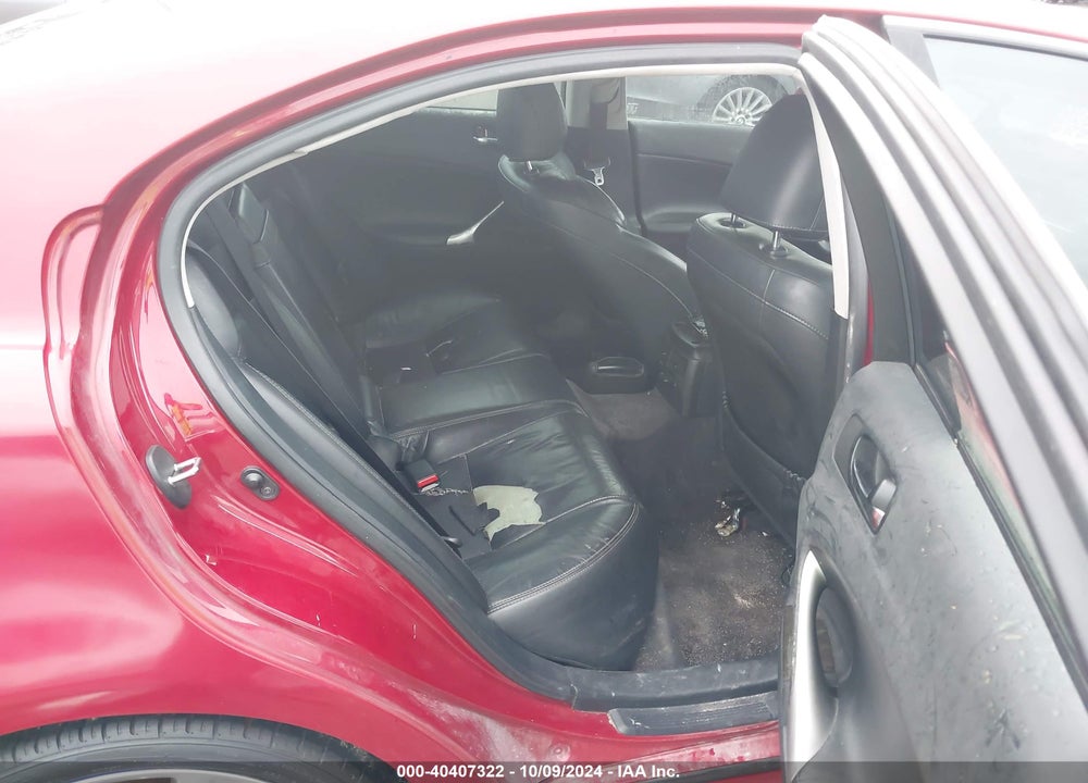 2011 LEXUS IS 250 VIN: JTHBF5C25B5139837