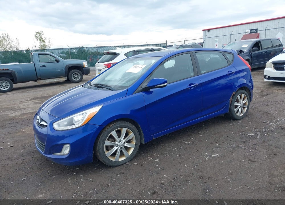 2014 HYUNDAI ACCENT SE VIN: KMHCU5AE0EU160383