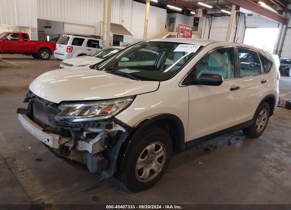 2016 HONDA CR-V LX VIN: 5J6RM4H33GL071259
