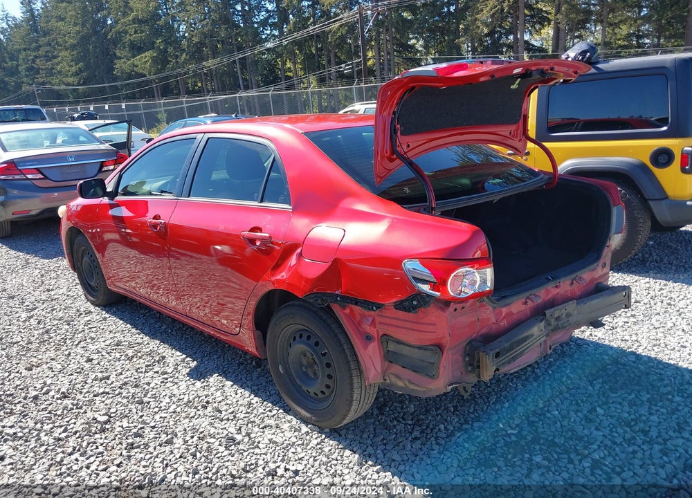 2011 TOYOTA COROLLA LE VIN: JTDBU4EEXBJ098573