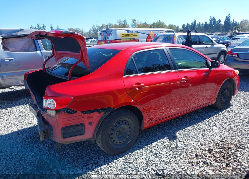 2011 TOYOTA COROLLA LE VIN: JTDBU4EEXBJ098573