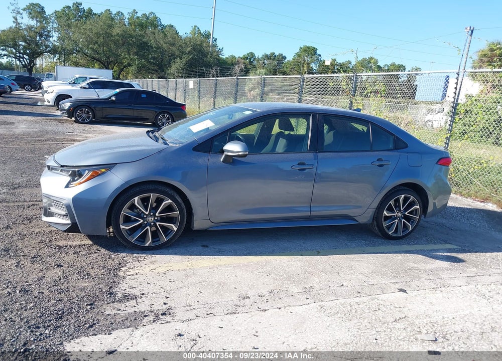 2021 TOYOTA COROLLA SE VIN: JTDS4MCE4MJ055708