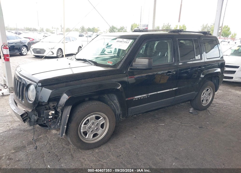 2015 JEEP PATRIOT SPORT VIN: 1C4NJPBA3FD413355