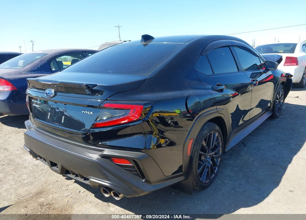 2022 SUBARU WRX PREMIUM VIN: JF1VBAF69N9030138
