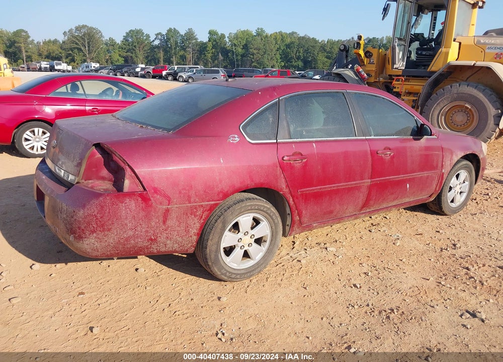 2006 CHEVROLET IMPALA LT VIN: 2G1WT58K069247594