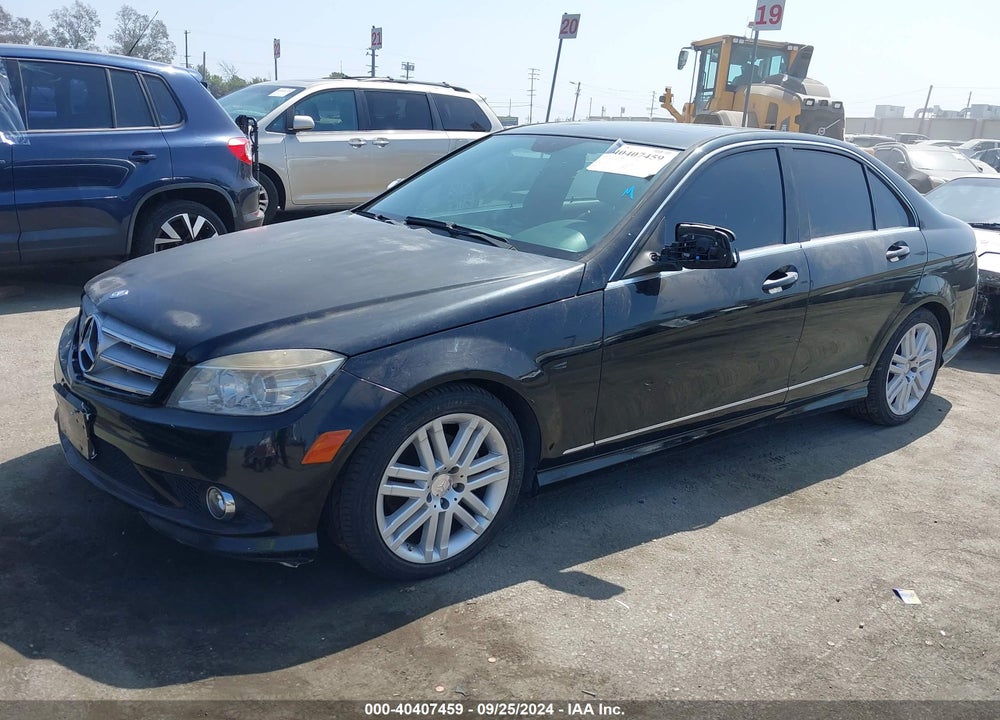 2009 MERCEDES-BENZ C 300 LUXURY/SPORT VIN: WDDGF54X09R069769