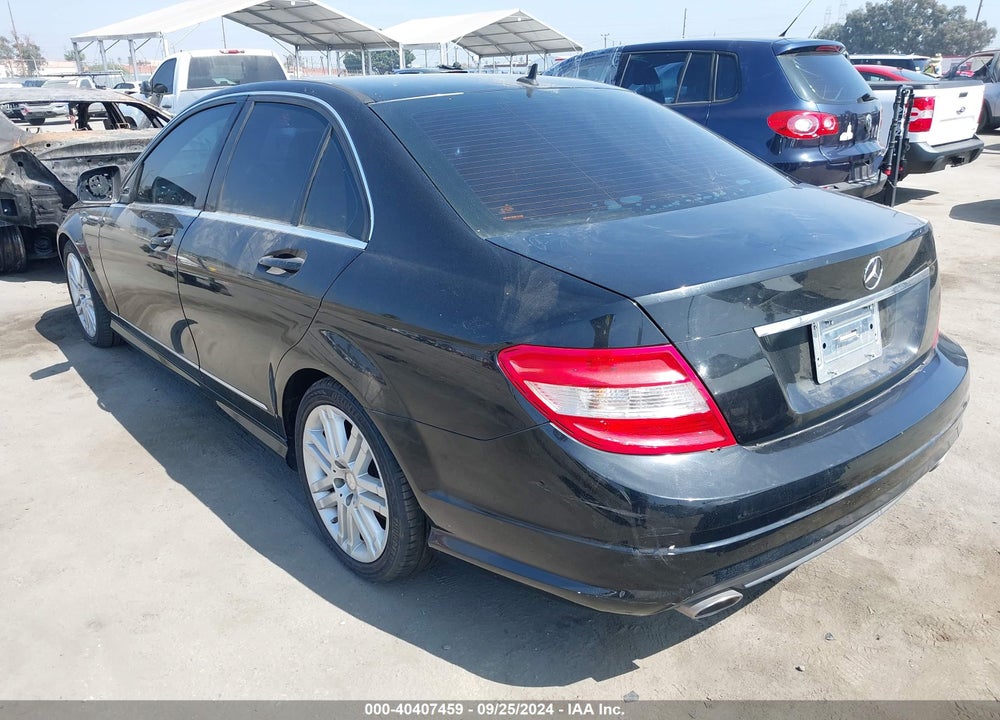 2009 MERCEDES-BENZ C 300 LUXURY/SPORT VIN: WDDGF54X09R069769