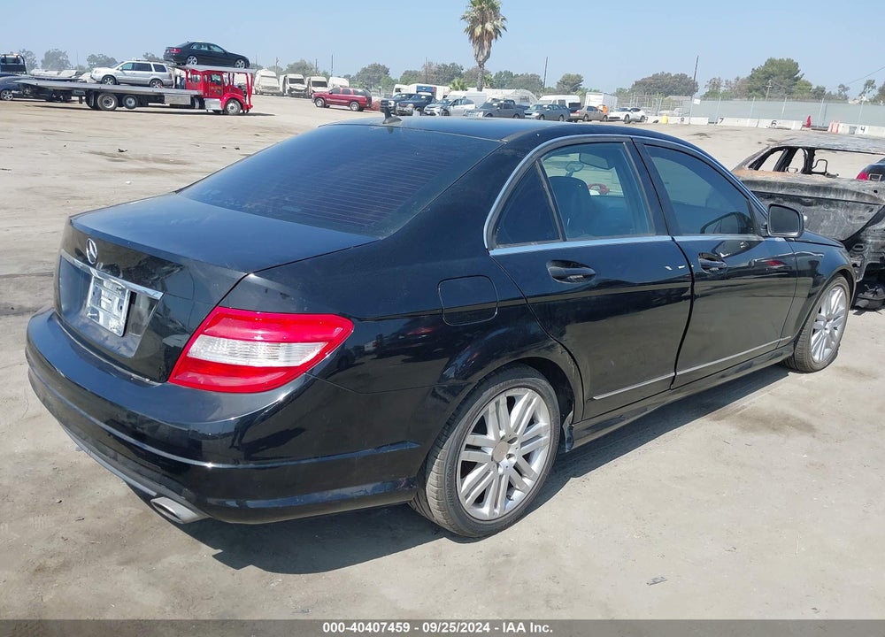 2009 MERCEDES-BENZ C 300 LUXURY/SPORT VIN: WDDGF54X09R069769