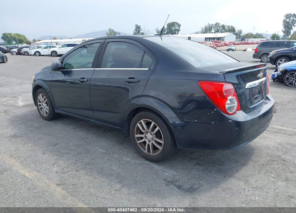 2013 CHEVROLET SONIC LT AUTO VIN: 1G1JC5SG6D4144792