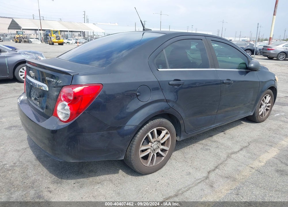 2013 CHEVROLET SONIC LT AUTO VIN: 1G1JC5SG6D4144792